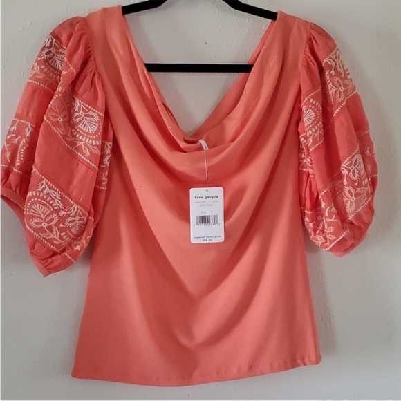 Free People rock with it off-the-shoulder top - Picture 5 of 5